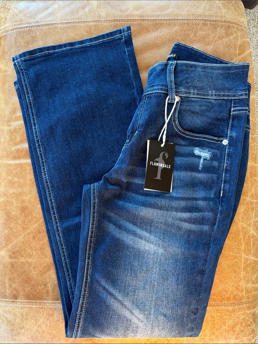 Nwt Women's Dark Blue Stretch Jeans